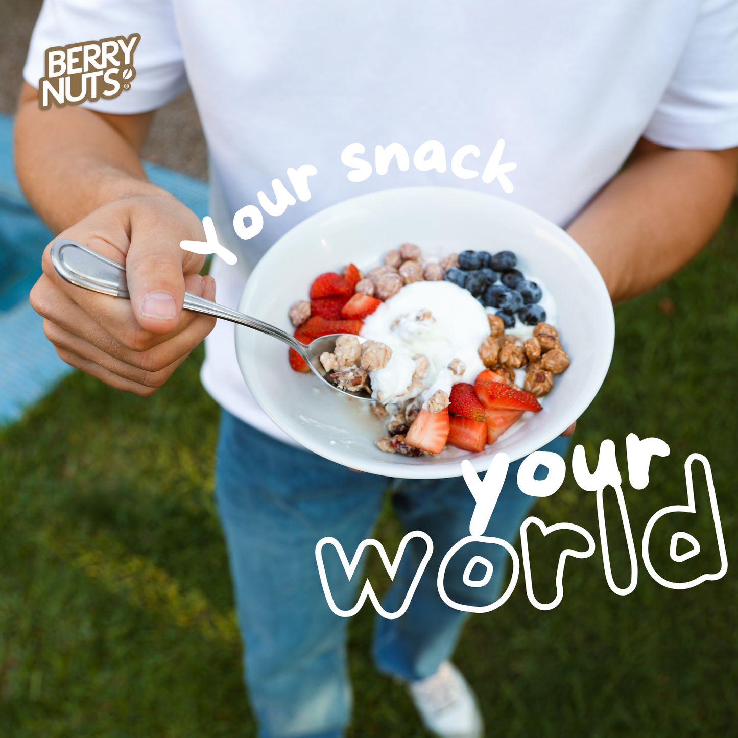 Bolsita de Clusters® Yogurt Griego Berry Nuts® 25g