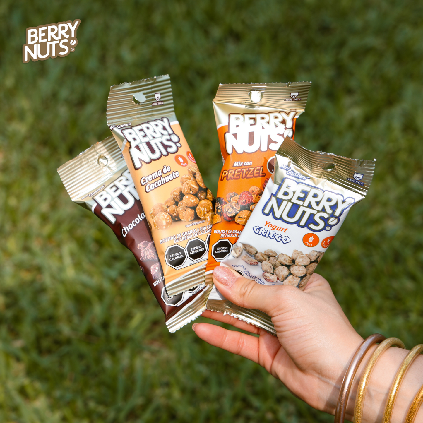 Bolsita de Clusters® Yogurt Griego Berry Nuts® 25g