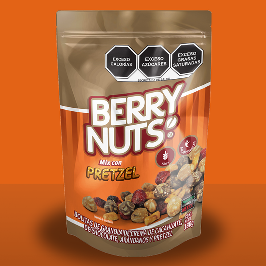 Clusters® Mix Pretzel Berry Nuts 180g