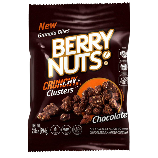 Berry Nuts® Crunchy Clusters® sabor Chocolate 75g