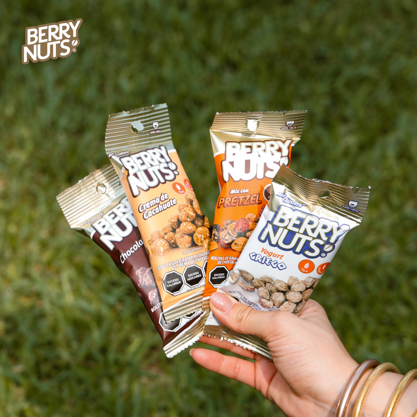 Pack 200 Snacks Saludables Berry Nuts® | Bolsitas de 25g y 30g