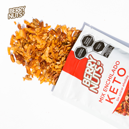 Kit Berry Nuts | Granola Nuez/Arándano/Almendra + Keto Enchilado Nuez/Coco/Almendra