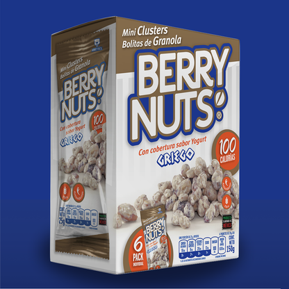 Kit Berry Nuts Six Pack Surtido | 6 Sabores | 36 Bolsitas Individuales