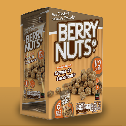 Kit Berry Nuts Six Pack Surtido | 6 Sabores | 36 Bolsitas Individuales