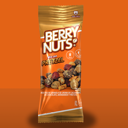 Pack 30 Snacks Saludables Berry Nuts® | Bolsitas de 25g y 30g