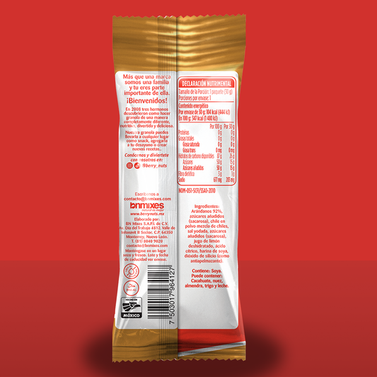 Bolsita ArandaNuts® de Arándanos Enchilados Berry Nuts® 30 g