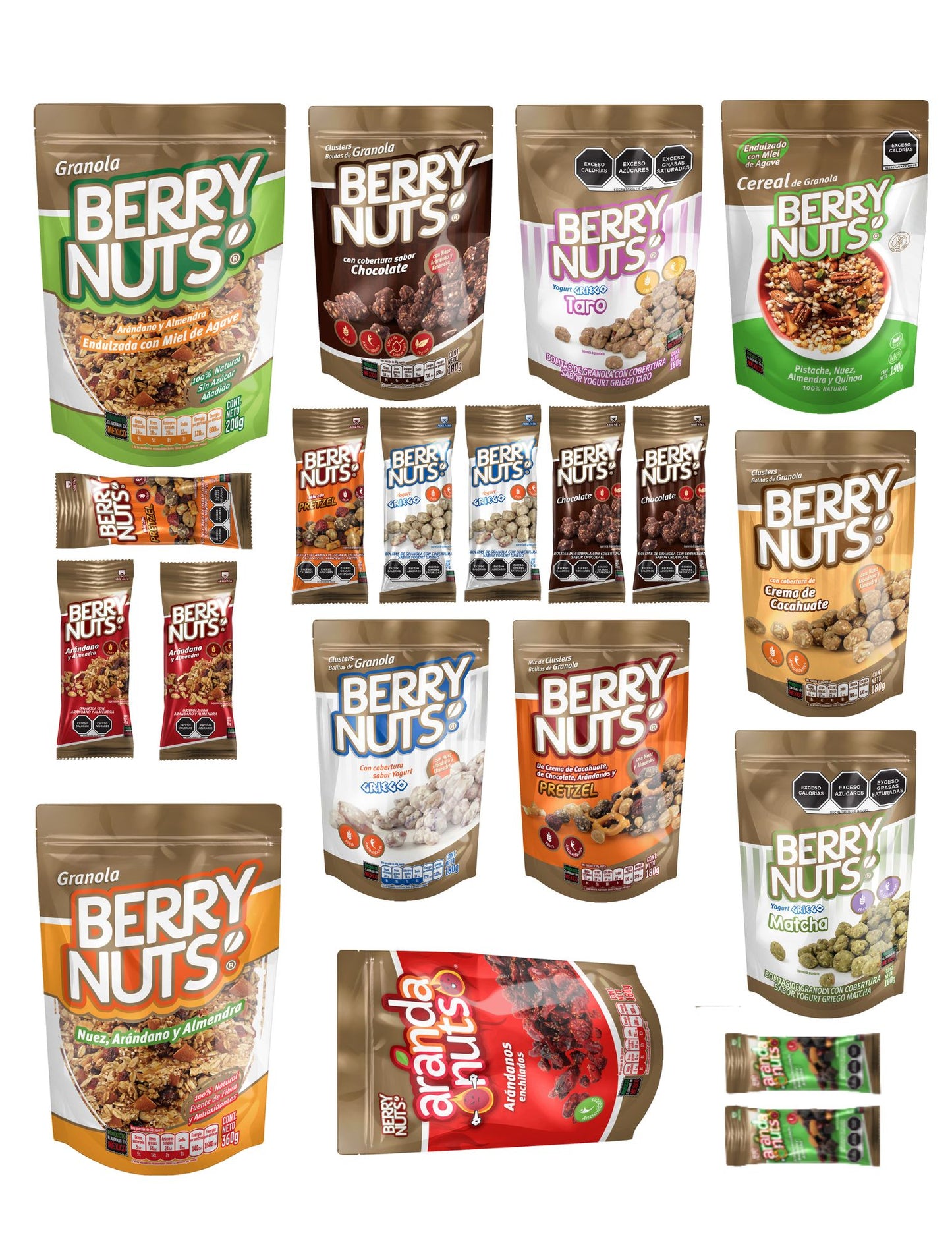 Kit Berry Nuts | Mix de Favoritos