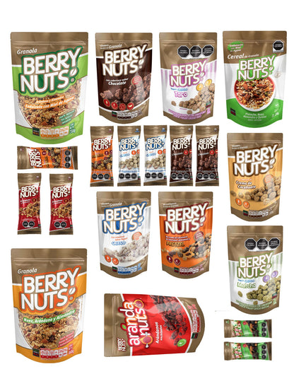Kit Berry Nuts | Mix de Favoritos