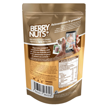 Clusters® Crema de Cacahuate Berry Nuts® 180g, 500g y 1 kg