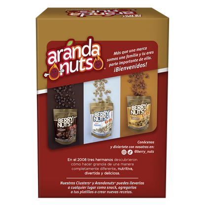 Six Pack ArandaNuts® Arándanos Enchilados 30g c/u