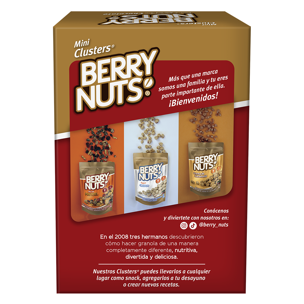 Six Pack Clusters® Chocolate 25g c/u