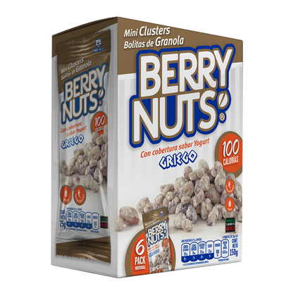 Kit Berry Nuts Six Pack Surtido | 6 Sabores | 36 Bolsitas Individuales