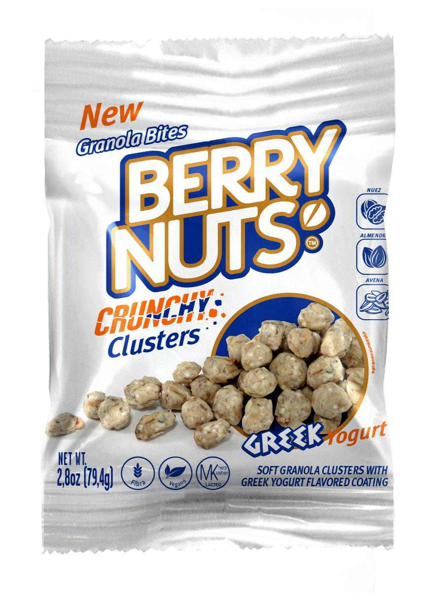 Kit Berry Nuts | Crunchy Cluster Yogurt Griego + Chocolate - 6 piezas