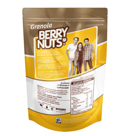 Granola  Berry Nuts® Almendra, nuez, pistache y quinoa 800g.